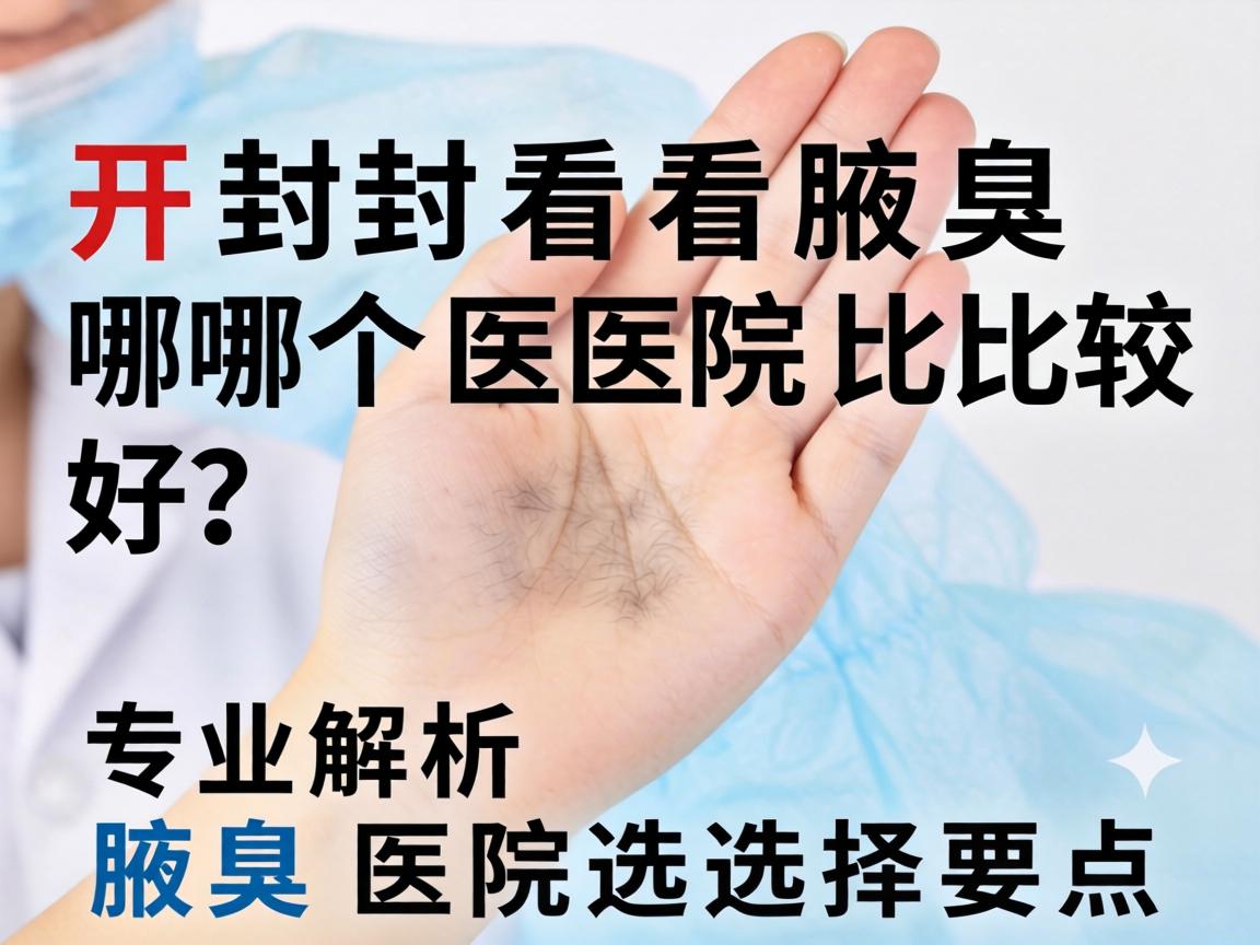开封看腋臭哪个医院比较好?专业解析腋臭医院选择要点 开封看腋臭哪个医院比较好?专业解析腋臭医院选择要点