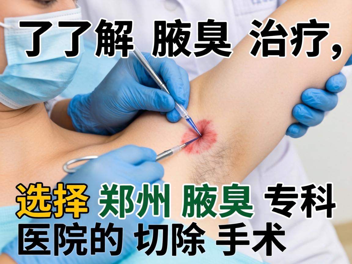 了解腋臭治疗,选择郑州腋臭专科医院的切除手术 了解腋臭治疗,选择郑州腋臭专科医院的切除手术