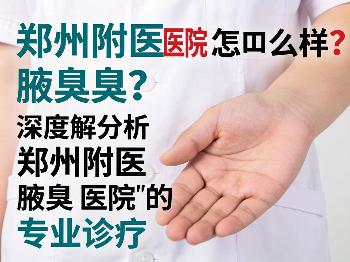 郑州附医腋臭医院怎么样?深度解析郑州附医腋臭医院的专业诊疗 郑州附医腋臭医院怎么样?深度解析郑州附医腋臭医院的专业诊疗