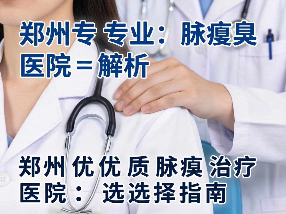 郑州专业腋臭医院解析，郑州优质腋臭治疗医院的选择指南