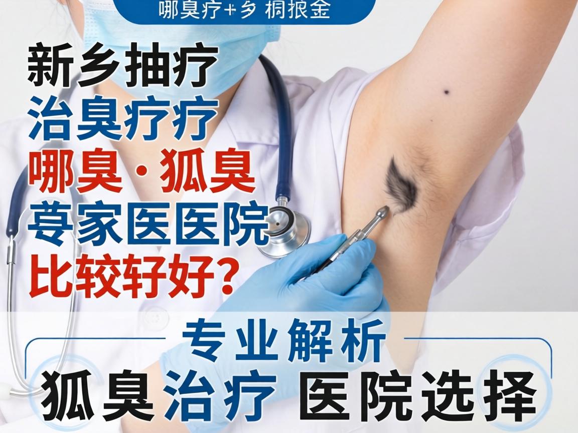 新乡治疗狐臭哪家医院比较好？专业解析狐臭治疗医院选择