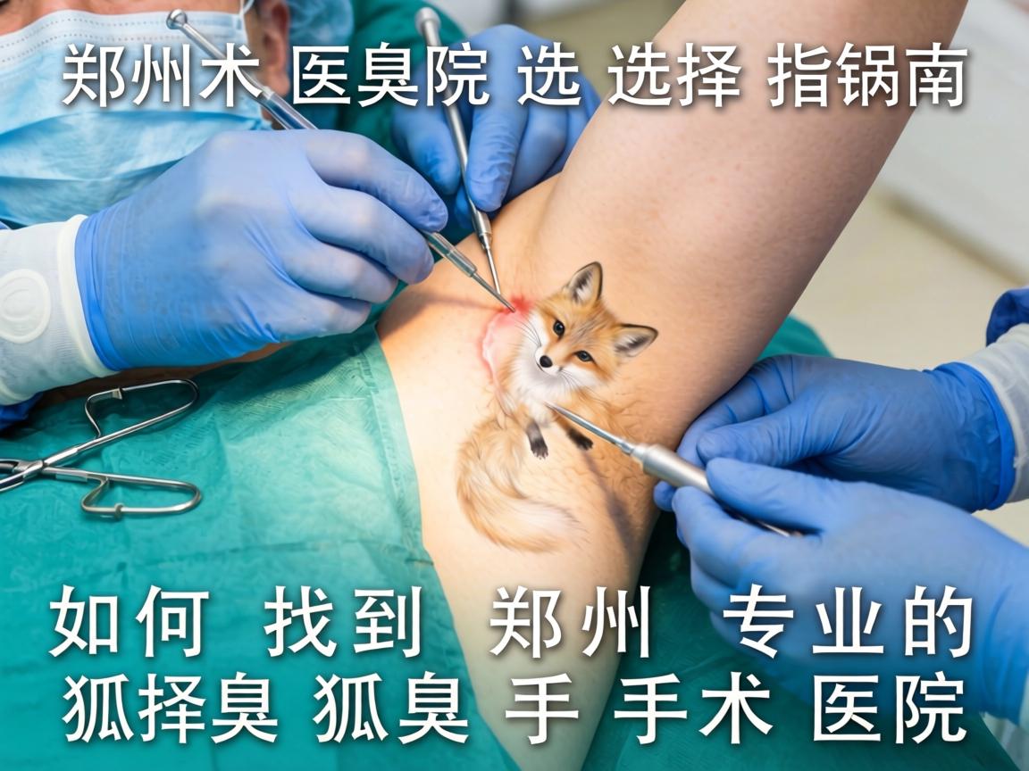 郑州狐臭手术医院选择指南，如何找到郑州专业的狐臭手术医院