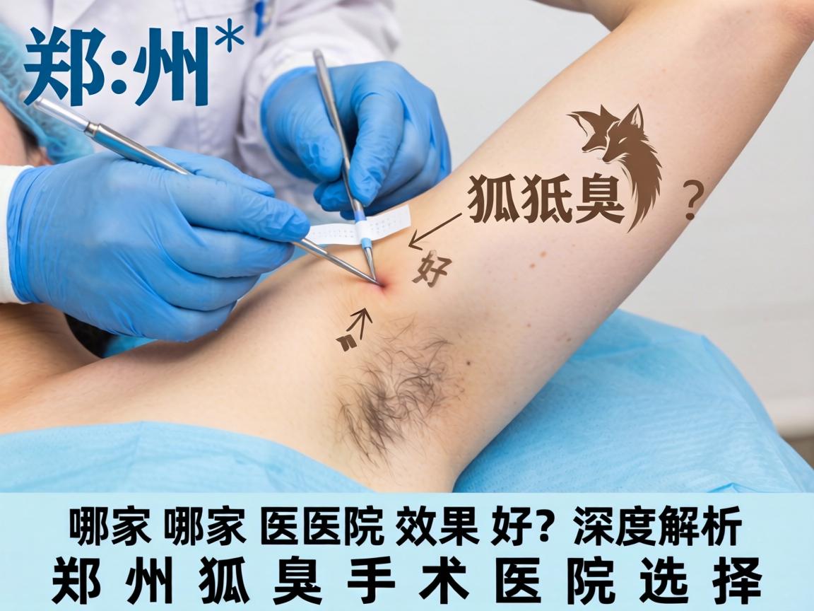 郑州狐臭手术哪家医院效果好？深度解析郑州狐臭手术医院选择