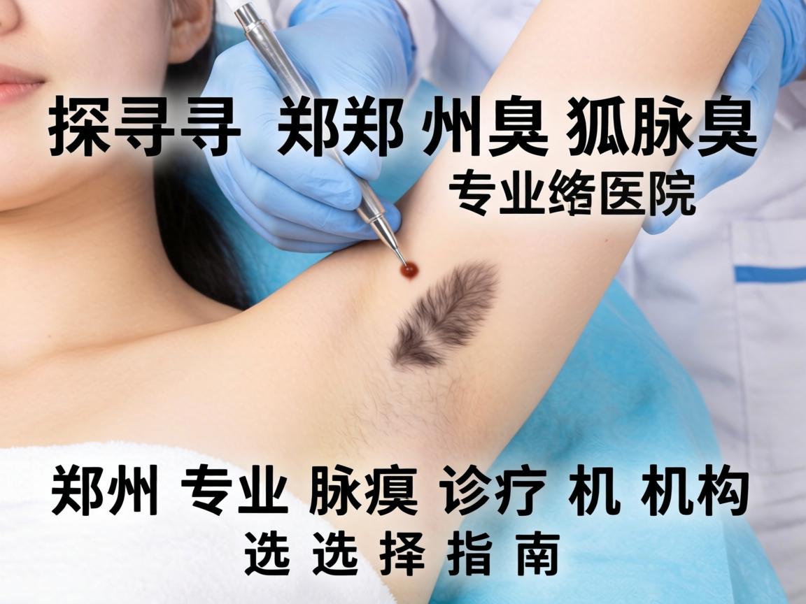 探寻郑州专业狐臭医院，郑州专业腋臭诊疗机构的选择指南