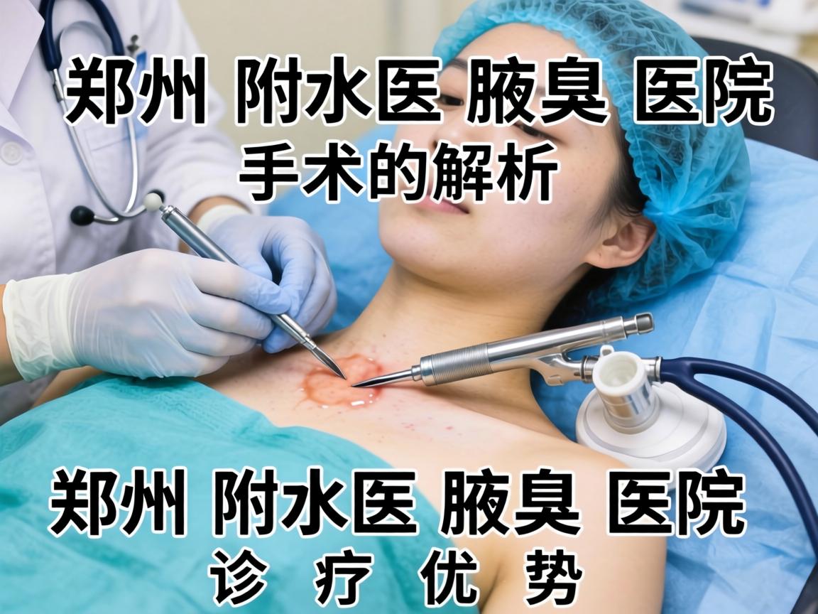 郑州腋臭手术医院解析，郑州附医腋臭医院的诊疗优势