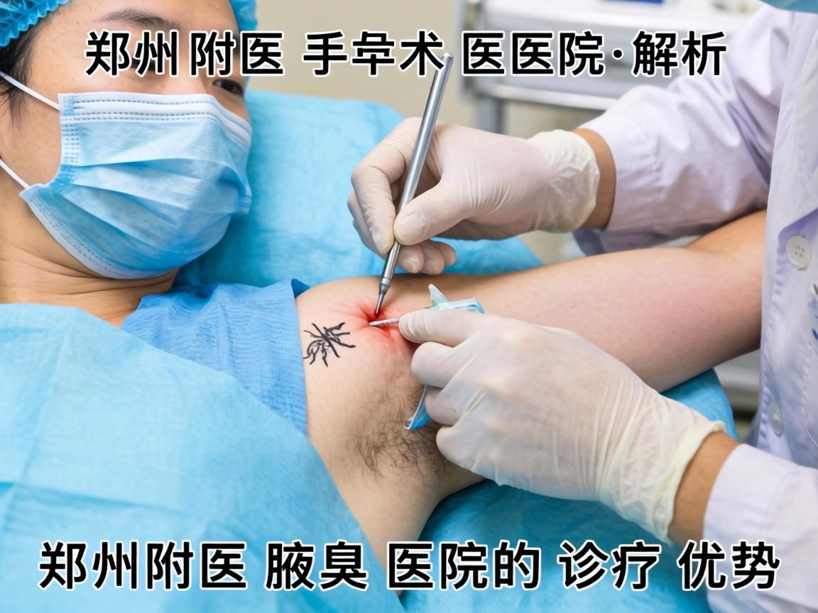 郑州腋臭手术医院解析，郑州附医腋臭医院的诊疗优势