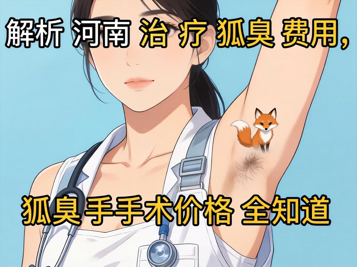 解析河南治疗狐臭费用，狐臭手术价格全知道