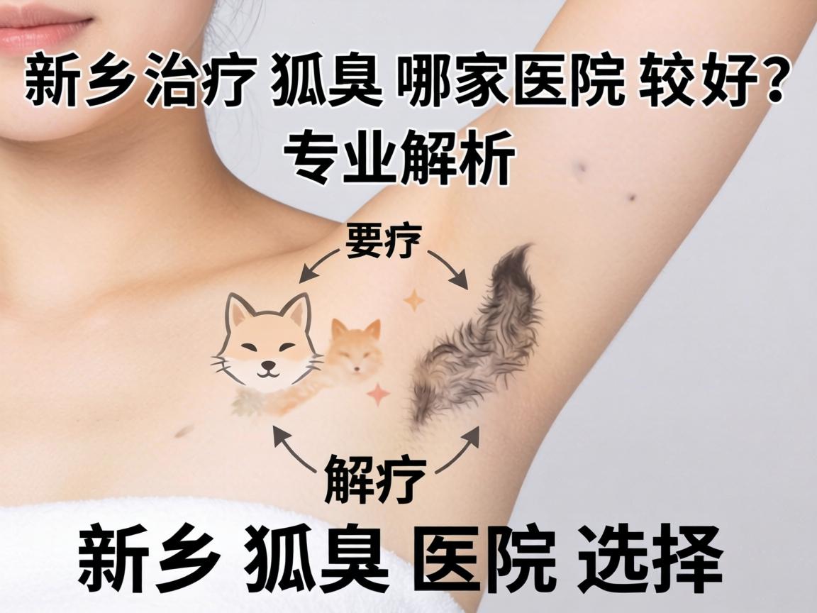 新乡治疗狐臭哪家医院较好？专业解析新乡狐臭医院选择