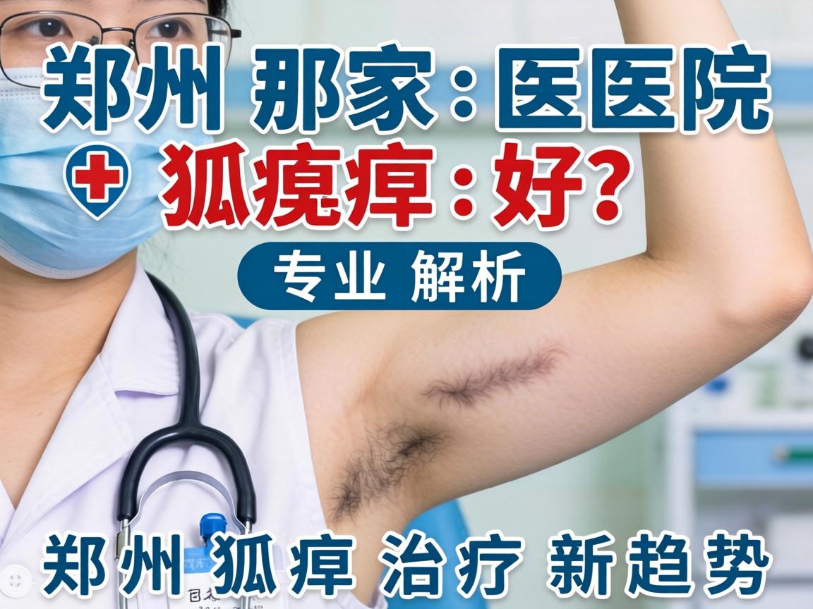 郑州那家医院狐臭好？专业解析郑州狐臭治疗新趋势