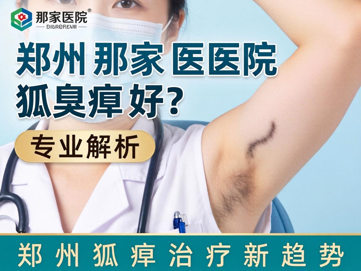 郑州那家医院狐臭好？专业解析郑州狐臭治疗新趋势