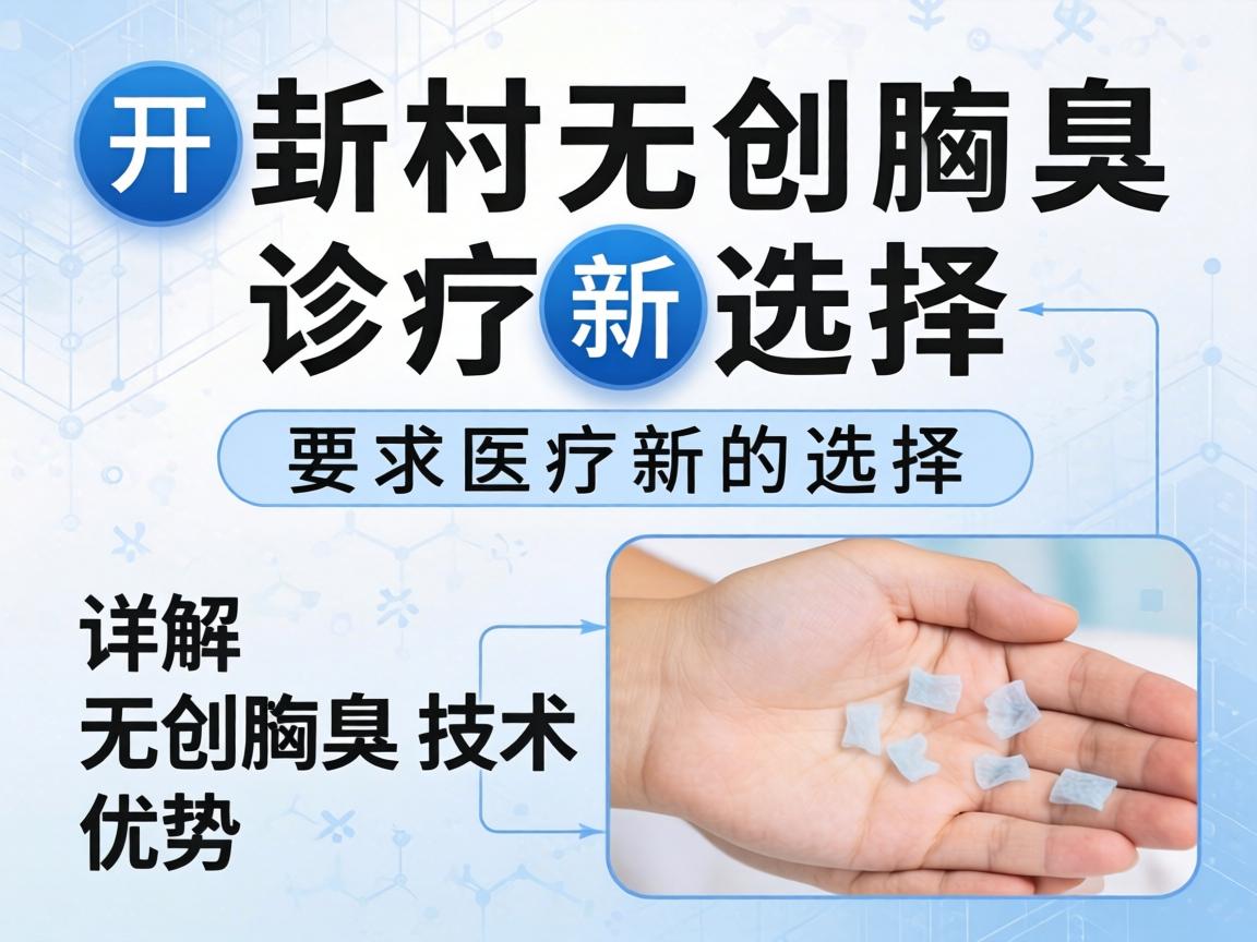 开封无创腋臭诊疗新选择，详解无创腋臭技术优势