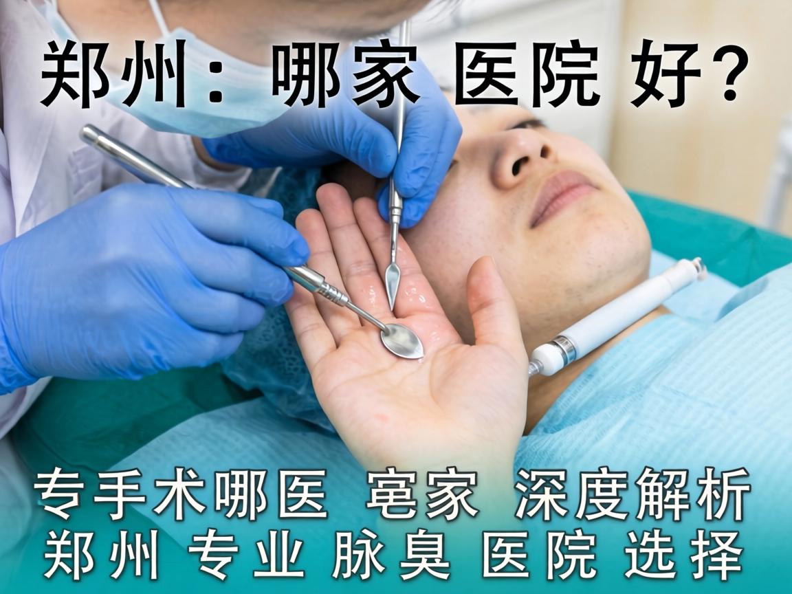 郑州腋臭手术哪家医院好？深度解析郑州专业腋臭医院选择