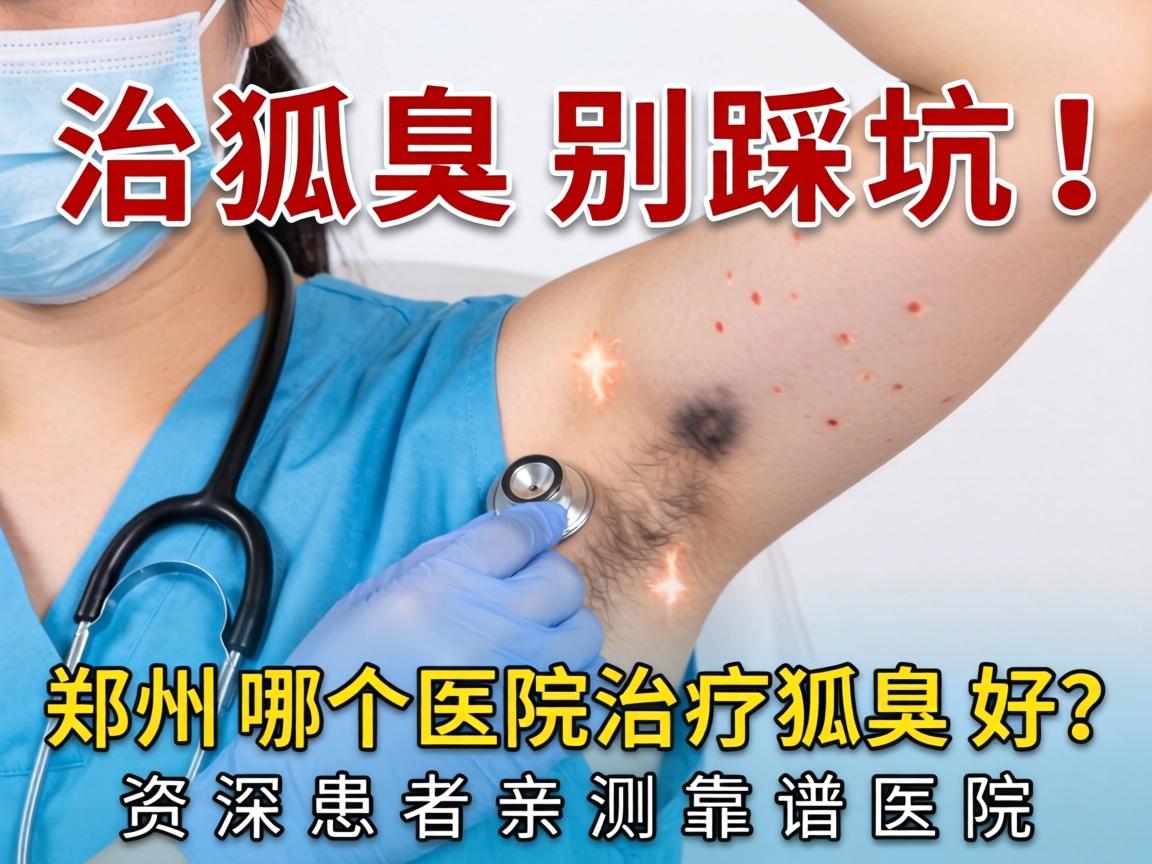 治狐臭别踩坑！郑州哪个医院治疗狐臭好？资深患者亲测靠谱医院