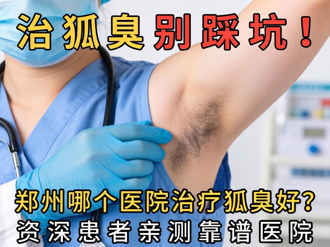 治狐臭别踩坑！郑州哪个医院治疗狐臭好？资深患者亲测靠谱医院