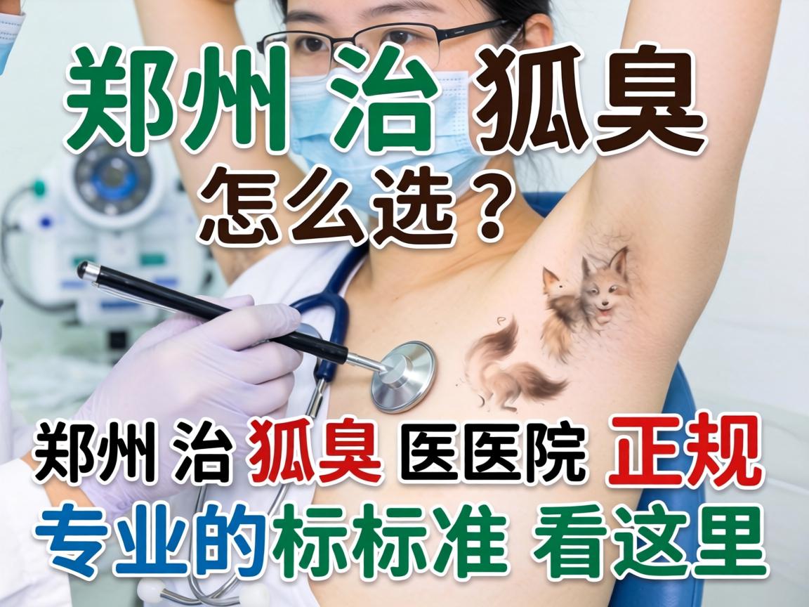 郑州治狐臭医院怎么选?郑州治狐臭医院正规专业的标准看这里 郑州治狐臭医院怎么选?郑州治狐臭医院正规专业的标准看这里