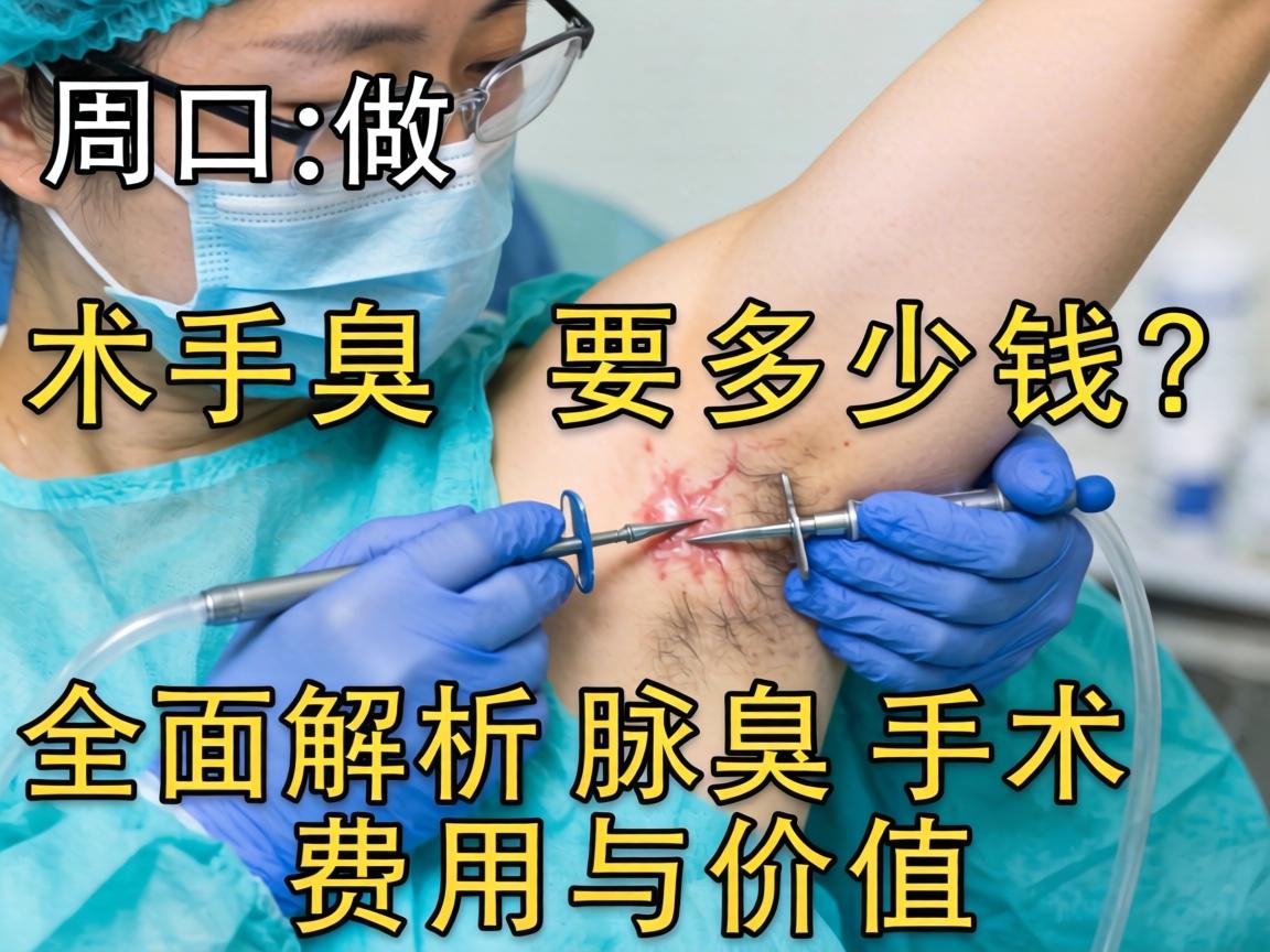 在周口做腋臭手术要多少钱？全面解析腋臭手术费用与价值