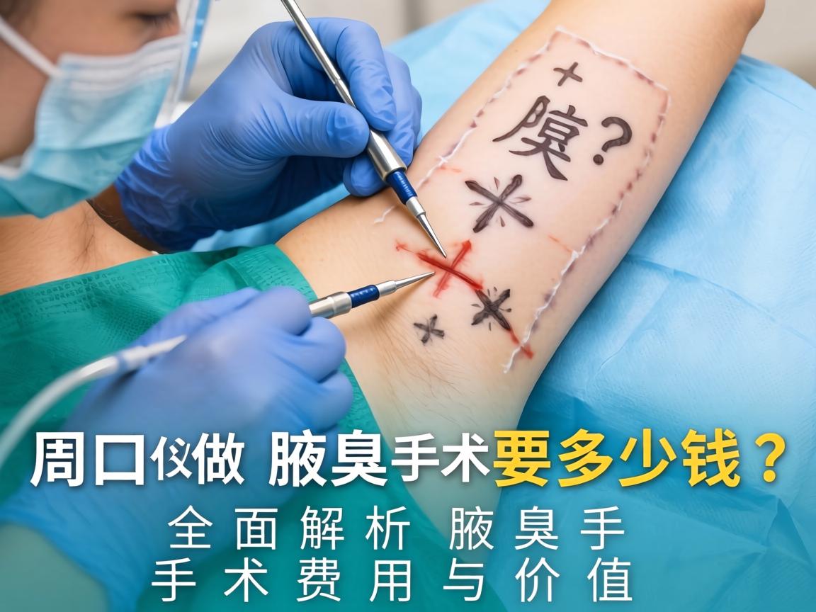 在周口做腋臭手术要多少钱？全面解析腋臭手术费用与价值