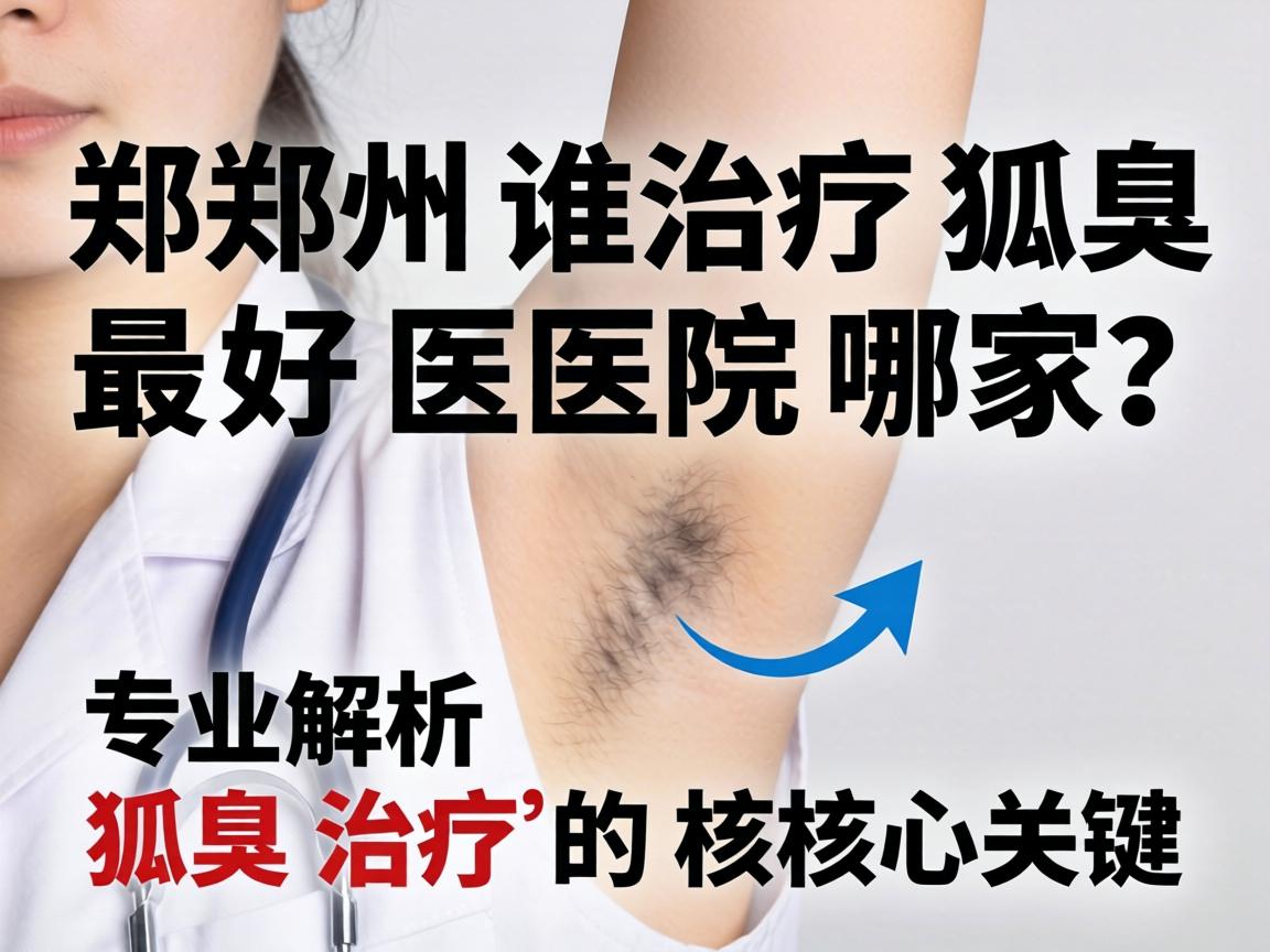郑州治疗狐臭最好医院哪家？专业解析狐臭治疗的核心关键