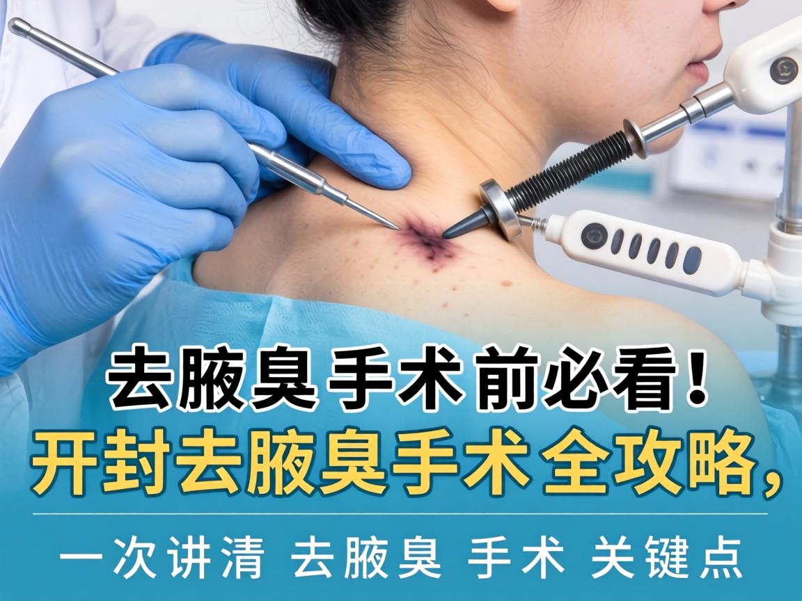去腋臭手术前必看!开封去腋臭手术全攻略,一次讲清去腋臭手术关键点 去腋臭手术前必看!开封去腋臭手术全攻略,一次讲清去腋臭手术关键点