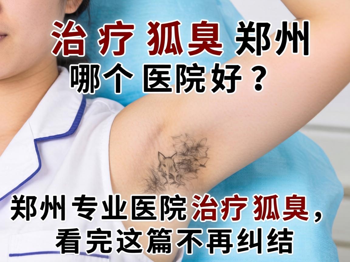 治疗狐臭郑州哪个医院好？郑州专业医院治疗狐臭，看完这篇不再纠结