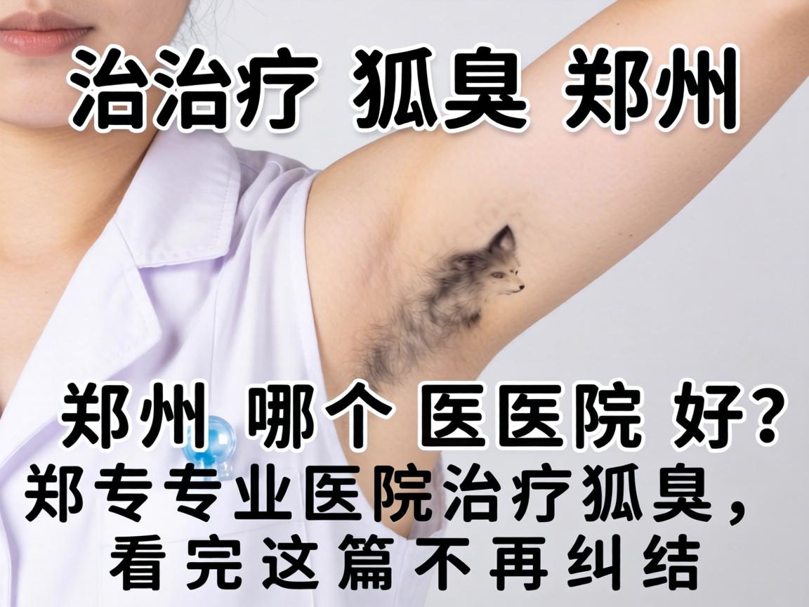 治疗狐臭郑州哪个医院好？郑州专业医院治疗狐臭，看完这篇不再纠结