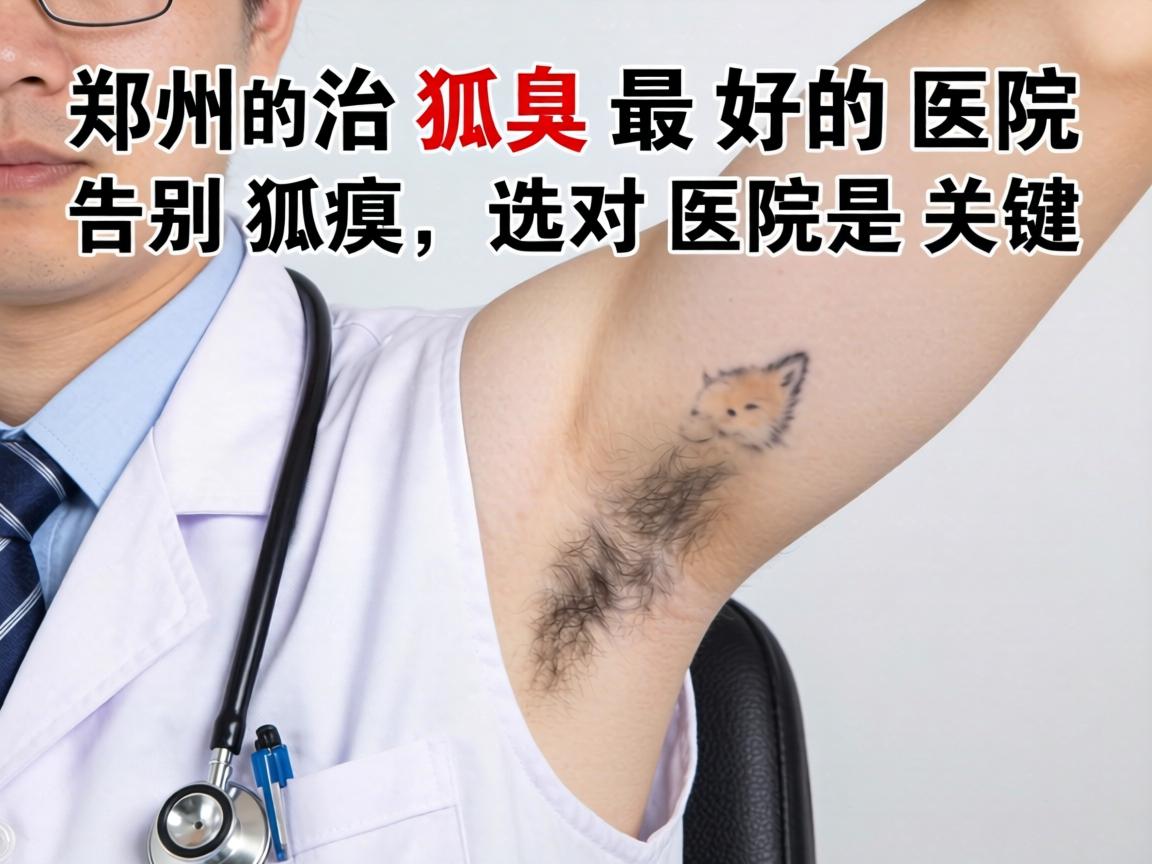 郑州治狐臭最好的医院，告别狐臭，选对医院是关键