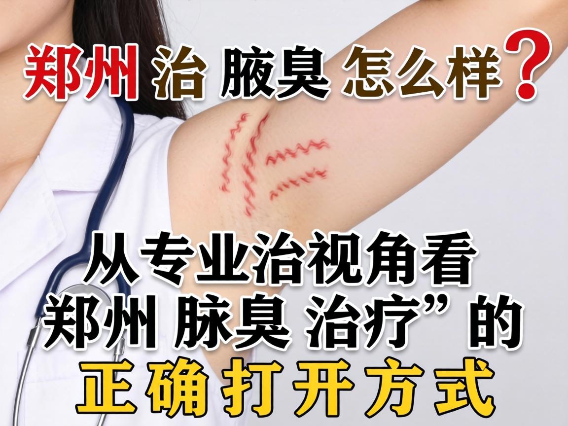 郑州治腋臭怎么样？从专业视角看郑州腋臭治疗的正确打开方式