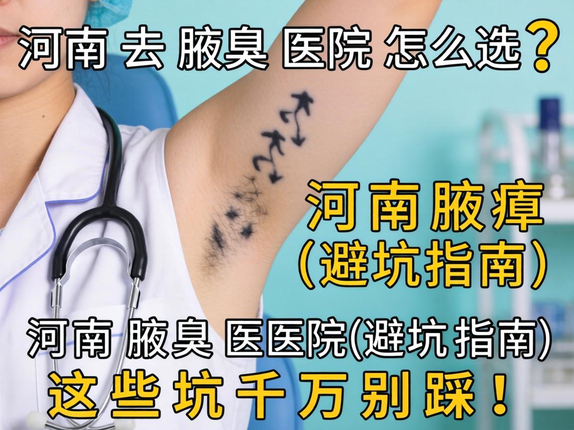 河南去腋臭医院怎么选?河南腋臭医院避坑指南,这些坑千万别踩! 河南去腋臭医院怎么选?河南腋臭医院避坑指南,这些坑千万别踩!