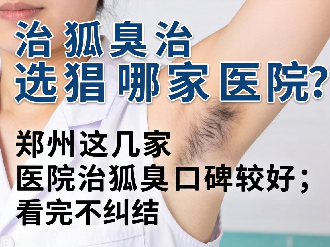 治狐臭选哪家医院?郑州这几家医院治狐臭口碑较好,看完不纠结 治狐臭选哪家医院?郑州这几家医院治狐臭口碑较好,看完不纠结