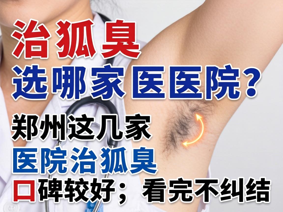 治狐臭选哪家医院?郑州这几家医院治狐臭口碑较好,看完不纠结 治狐臭选哪家医院?郑州这几家医院治狐臭口碑较好,看完不纠结