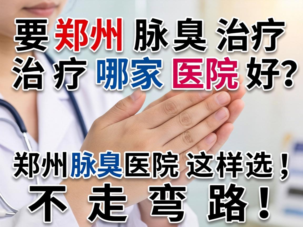 郑州腋臭治疗哪家医院好？郑州腋臭医院这样选，不走弯路！