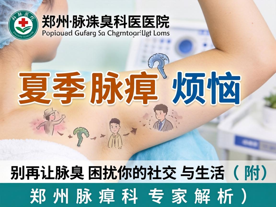 郑州腋臭科医院,夏季腋臭烦恼,别再让腋臭困扰你的社交与生活(附郑州腋臭科专家解析) 郑州腋臭科医院,夏季腋臭烦恼,别再让腋臭困扰你的社交与生活(附郑州腋臭科专家解析)