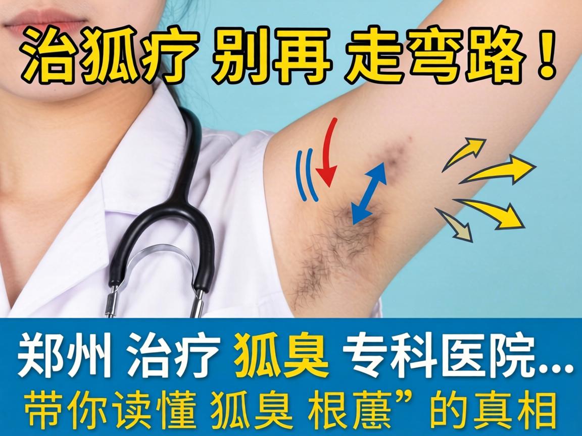 狐臭治疗别再走弯路!郑州治疗狐臭专科医院,带你读懂狐臭根治的真相 狐臭治疗别再走弯路!郑州治疗狐臭专科医院,带你读懂狐臭根治的真相
