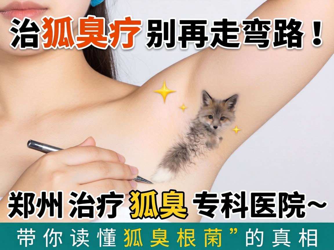 狐臭治疗别再走弯路!郑州治疗狐臭专科医院,带你读懂狐臭根治的真相 狐臭治疗别再走弯路!郑州治疗狐臭专科医院,带你读懂狐臭根治的真相
