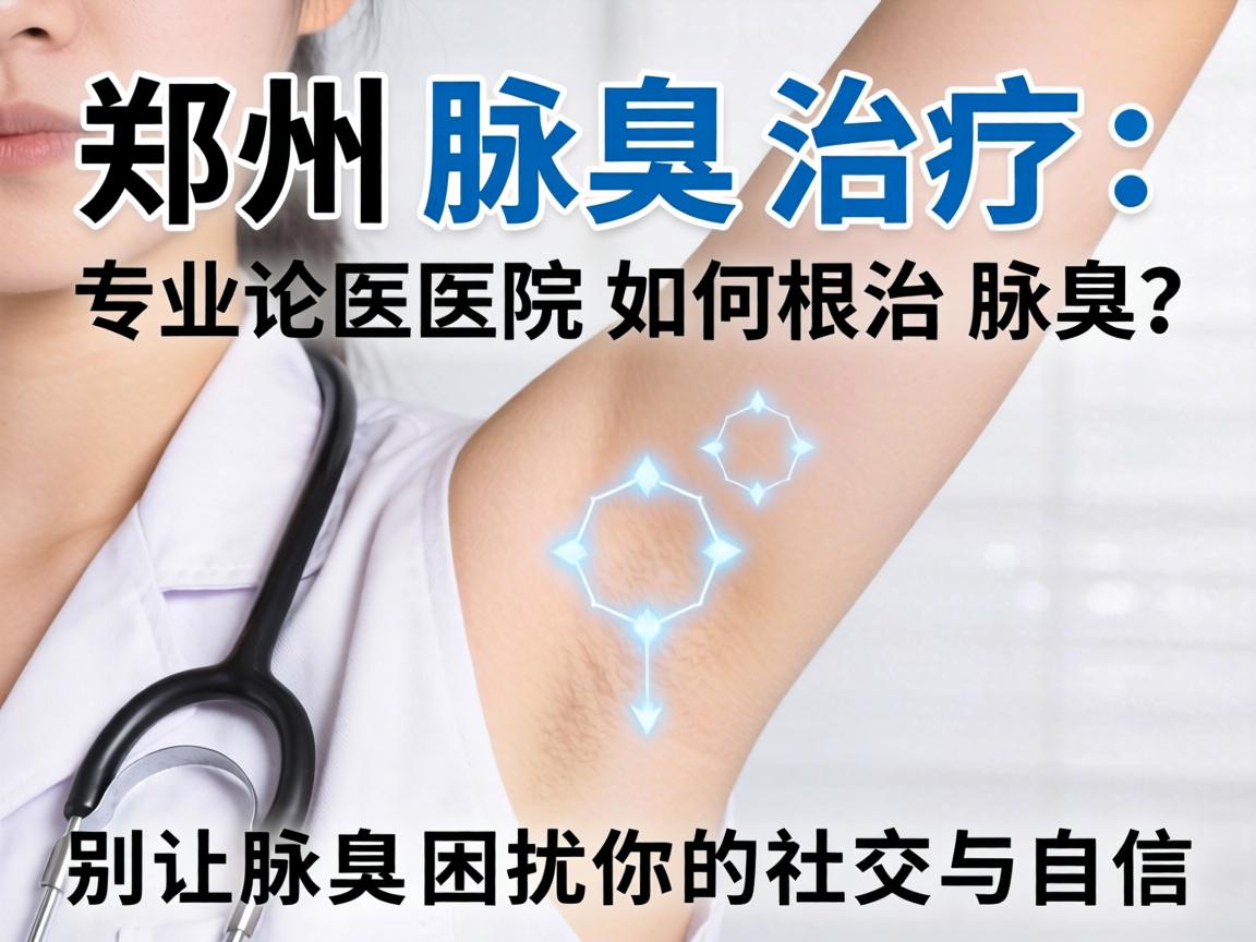 郑州腋臭治疗,专业医院如何根治腋臭?别让腋臭困扰你的社交与自信 郑州腋臭治疗,专业医院如何根治腋臭?别让腋臭困扰你的社交与自信