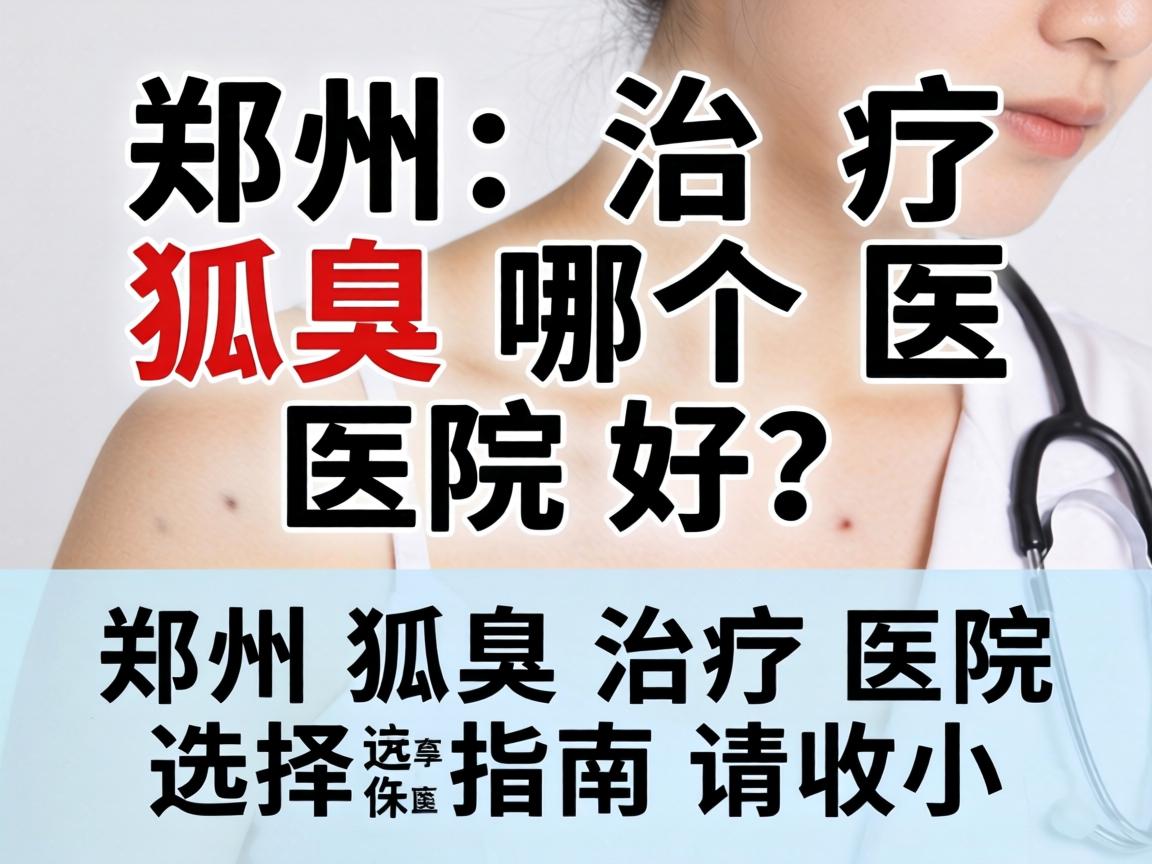 郑州治疗狐臭哪个医院好?这份郑州狐臭治疗医院选择指南请收好 郑州治疗狐臭哪个医院好?这份郑州狐臭治疗医院选择指南请收好