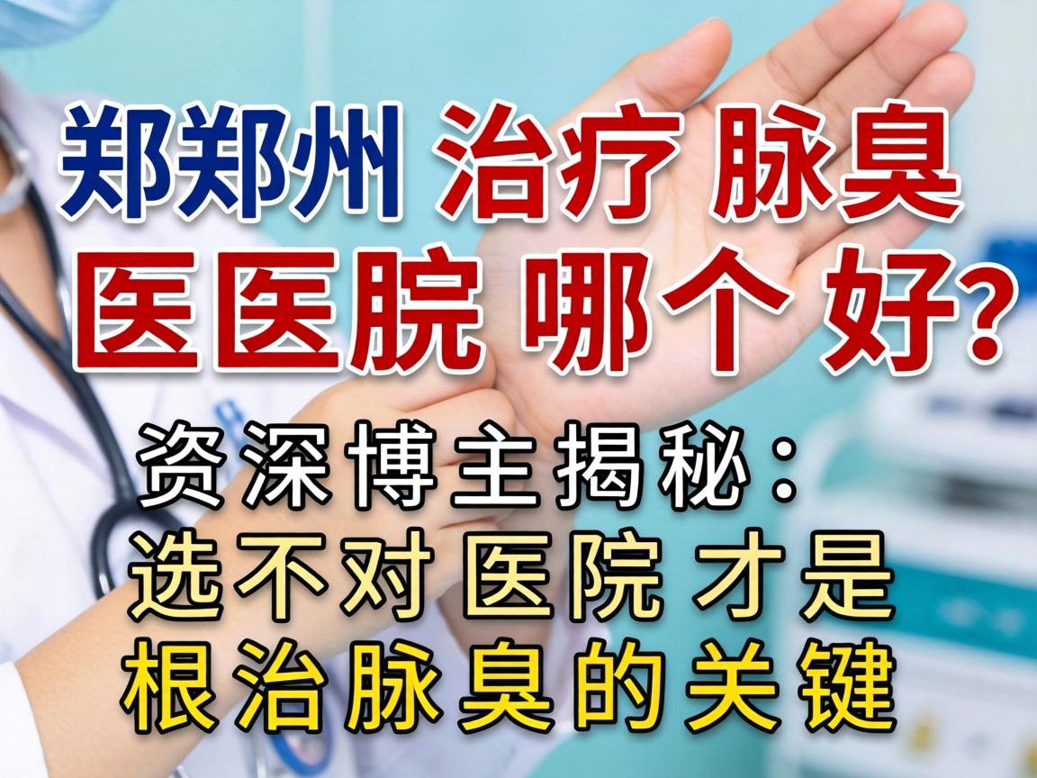 郑州治疗腋臭医院哪个好?资深博主揭秘,选对医院才是根治腋臭的关键 郑州治疗腋臭医院哪个好?资深博主揭秘,选对医院才是根治腋臭的关键