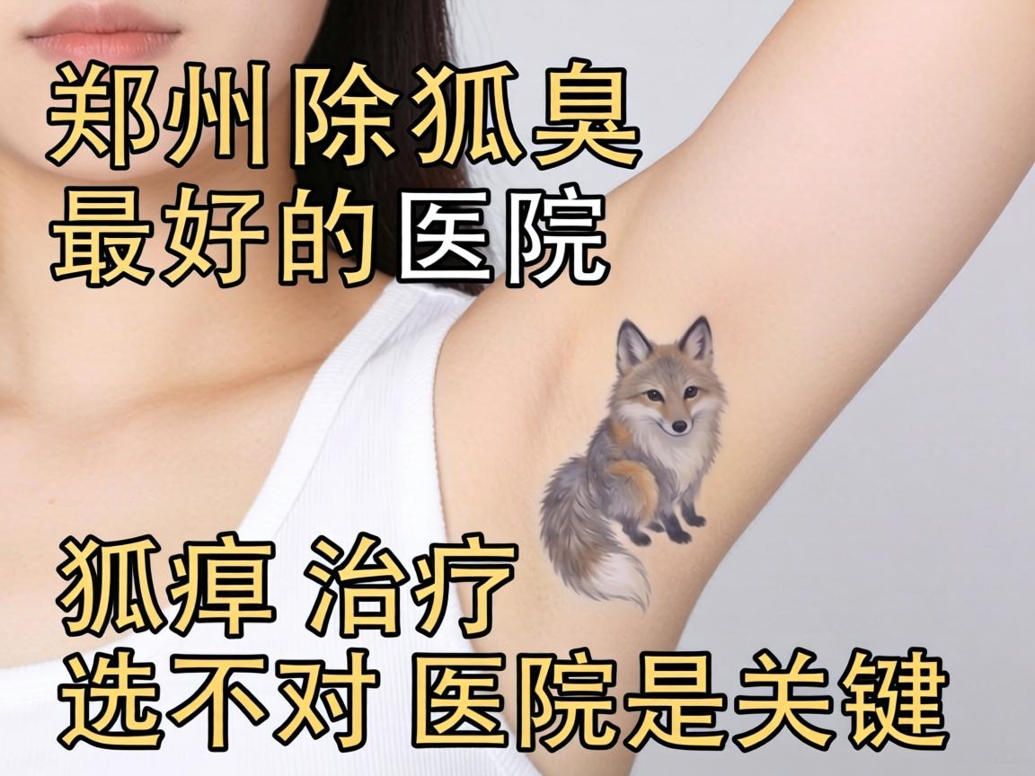 郑州除狐臭最好的医院，狐臭治疗选对医院是关键