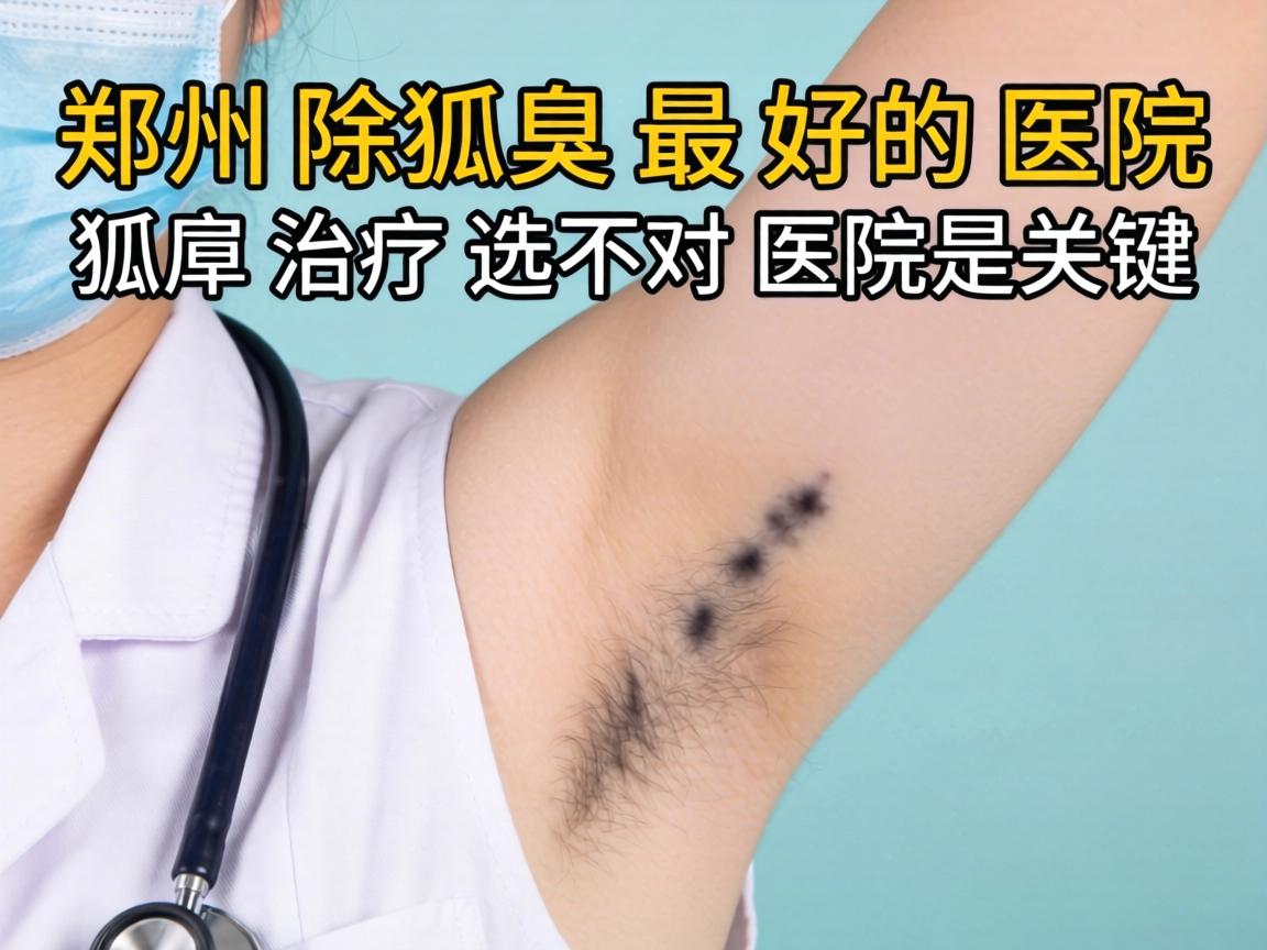 郑州除狐臭最好的医院，狐臭治疗选对医院是关键