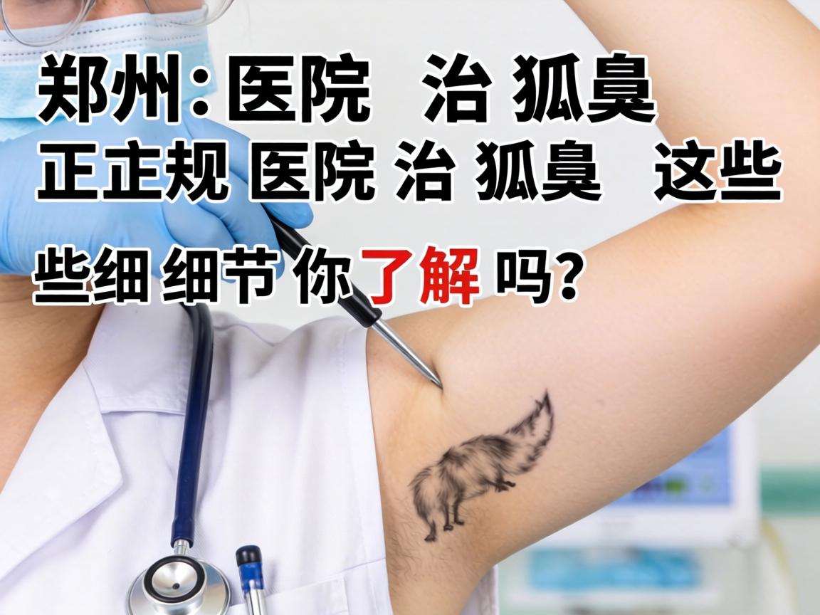 郑州医院治狐臭,正规医院治狐臭,这些细节你了解吗? 郑州医院治狐臭,正规医院治狐臭,这些细节你了解吗?