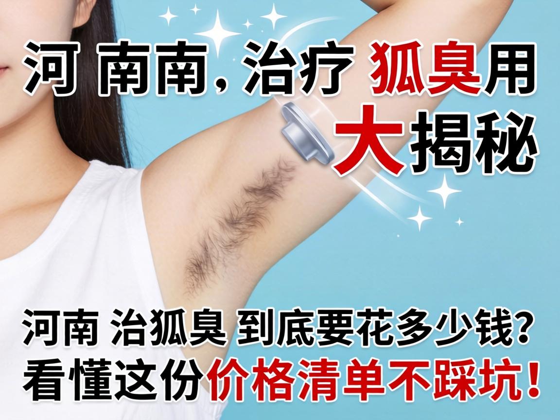 河南治疗狐臭费用大揭秘,在河南治狐臭到底要花多少钱?看懂这份价格清单不踩坑 河南治疗狐臭费用大揭秘,在河南治狐臭到底要花多少钱?看懂这份价格清单不踩坑