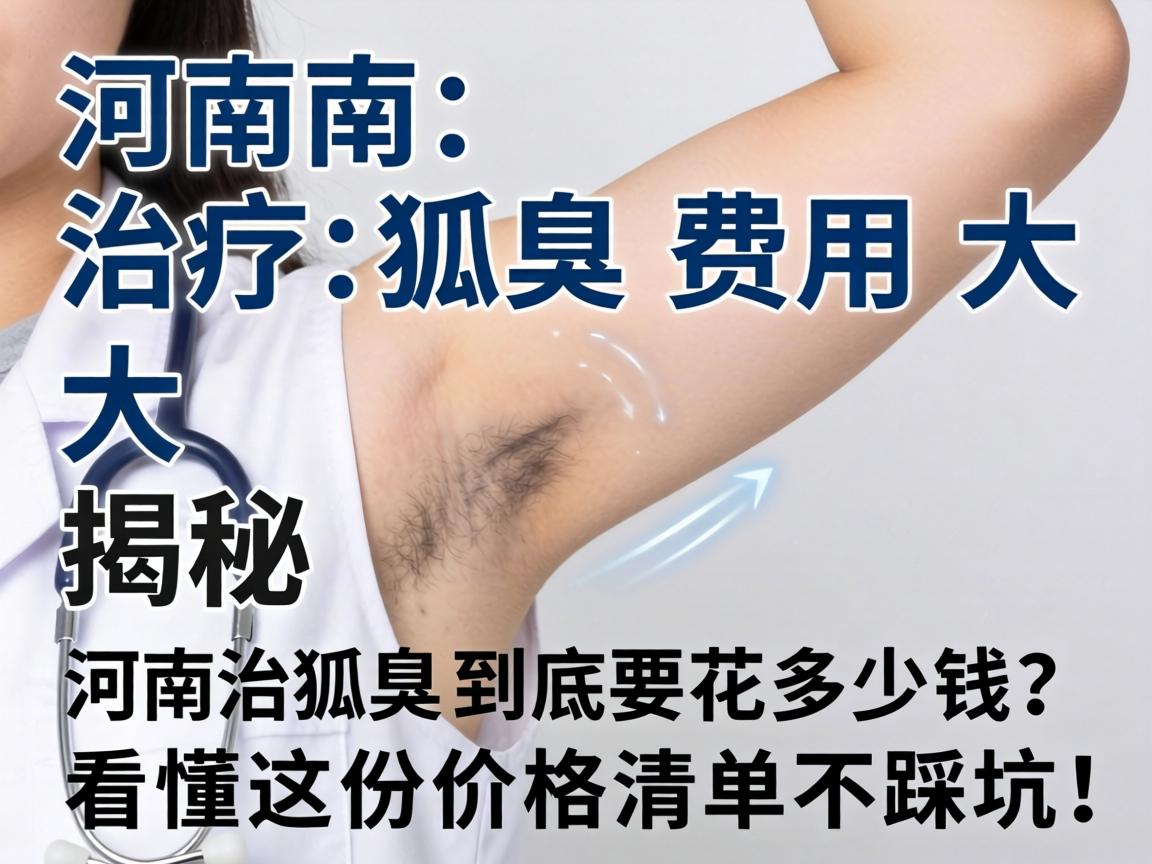 河南治疗狐臭费用大揭秘,在河南治狐臭到底要花多少钱?看懂这份价格清单不踩坑 河南治疗狐臭费用大揭秘,在河南治狐臭到底要花多少钱?看懂这份价格清单不踩坑
