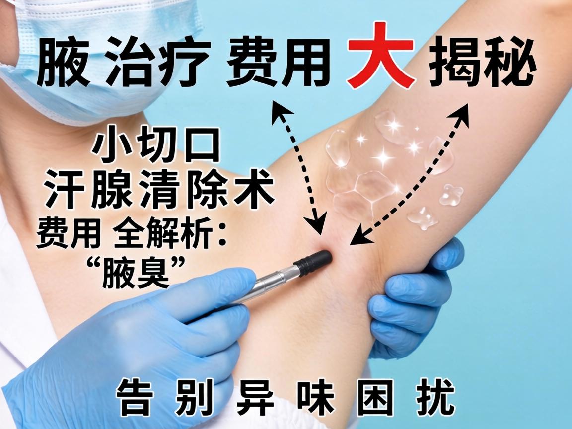 腋臭治疗费用大揭秘,小切口汗腺清除术费用全解析,告别异味困扰 腋臭治疗费用大揭秘,小切口汗腺清除术费用全解析,告别异味困扰