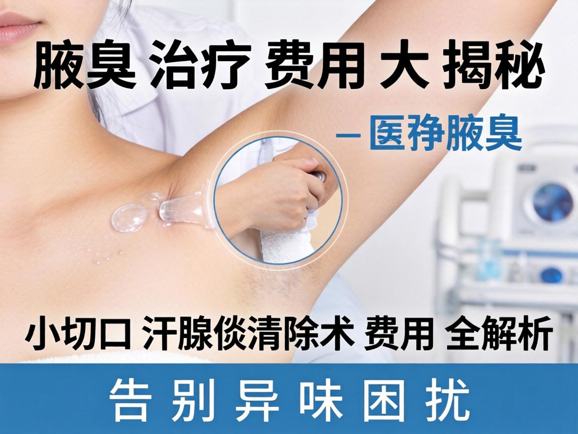 腋臭治疗费用大揭秘,小切口汗腺清除术费用全解析,告别异味困扰 腋臭治疗费用大揭秘,小切口汗腺清除术费用全解析,告别异味困扰