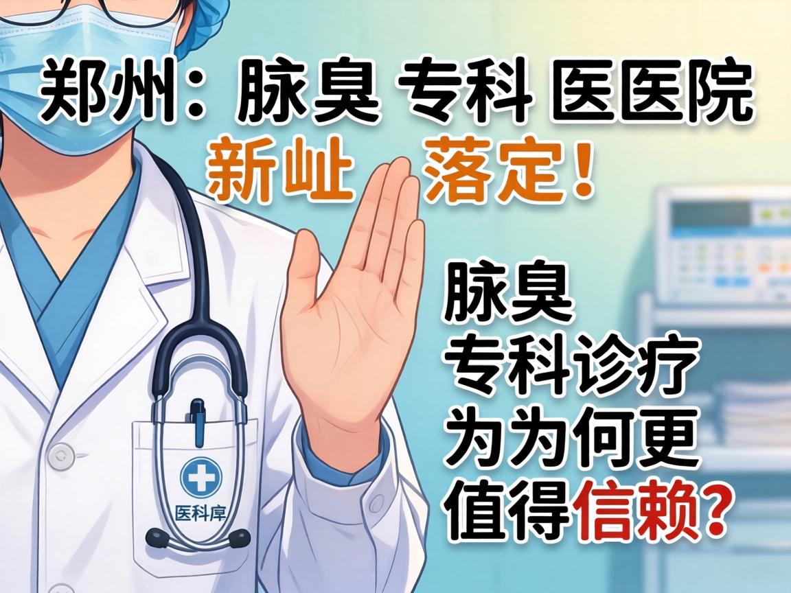 郑州腋臭专科医院新址落定！腋臭专科诊疗为何更值得信赖？