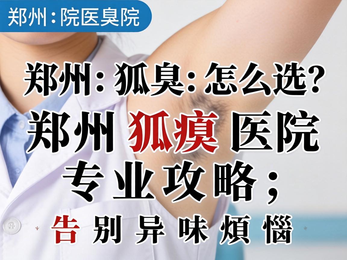 郑州狐臭医院怎么选?郑州狐臭医院专业攻略,告别异味烦恼 郑州狐臭医院怎么选?郑州狐臭医院专业攻略,告别异味烦恼