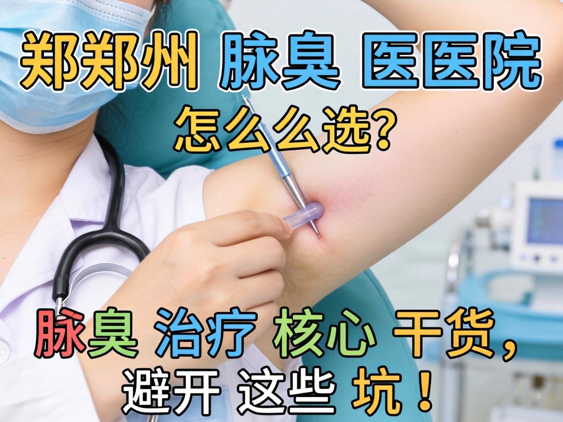 郑州腋臭医院怎么选？腋臭治疗核心干货，避开这些坑！