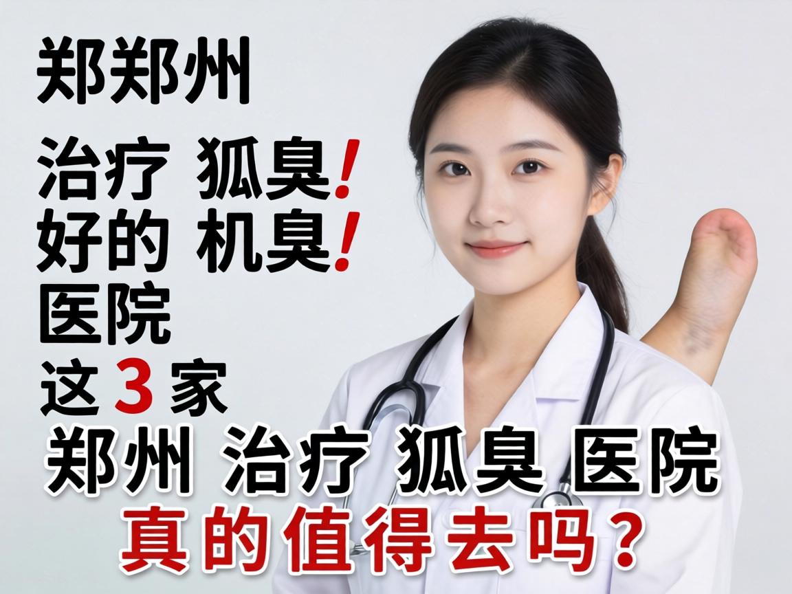 郑州治疗狐臭好的医院，这3家郑州治疗狐臭医院真的值得去吗？