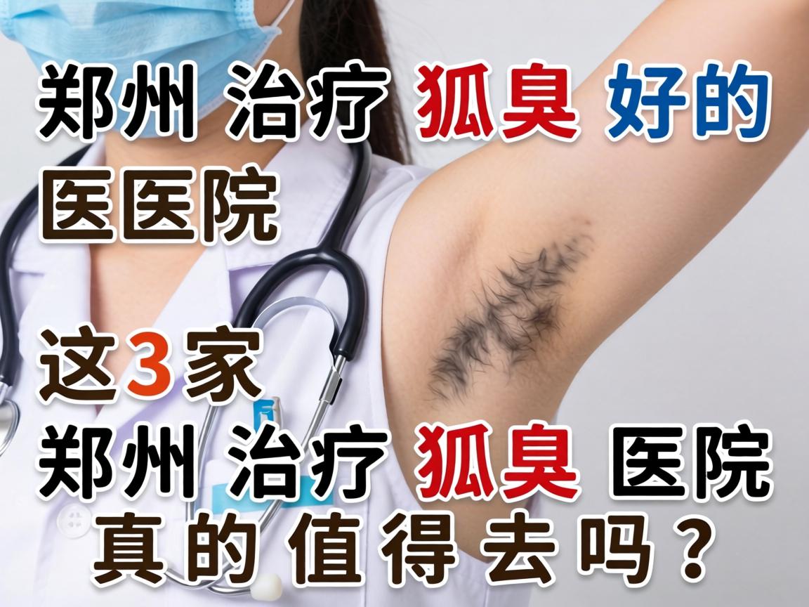 郑州治疗狐臭好的医院，这3家郑州治疗狐臭医院真的值得去吗？