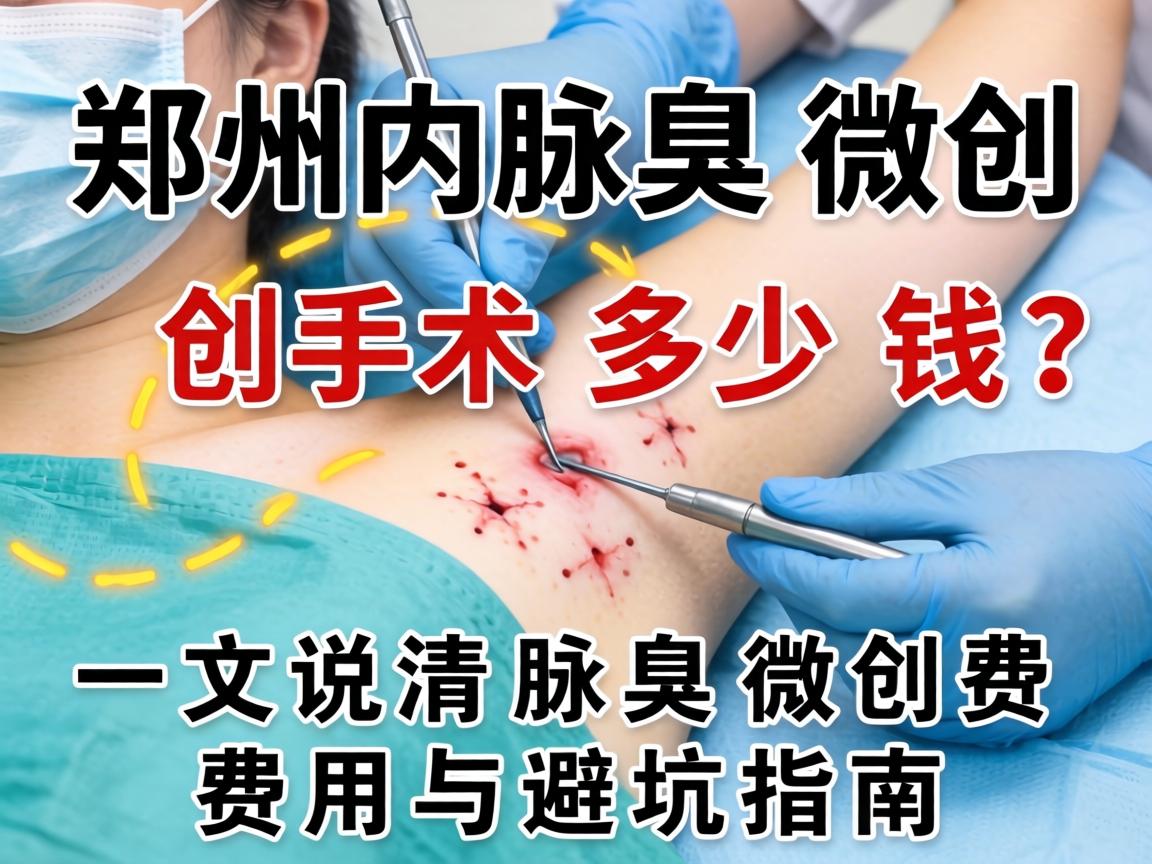 郑州腋臭微创手术多少钱?一文说清腋臭微创费用与避坑指南 郑州腋臭微创手术多少钱?一文说清腋臭微创费用与避坑指南